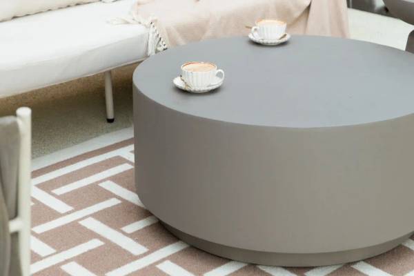 Salontafel ROME van beton M grijs - 86 x 41 x 86 cm