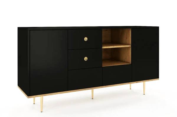 Kommode Harmoni Schwarz