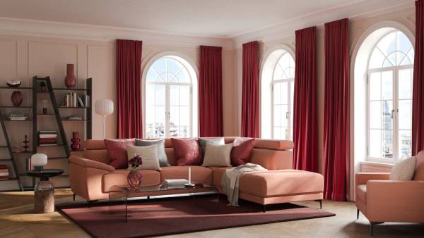 Klubtisch Curvo Glas - 120 x 38 x 70 cm