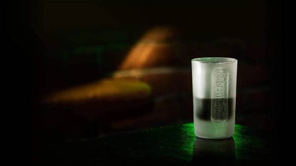 Shotgläser Milchglas Jägermeister 6 tlg Glas - 5 x 7 x 5 cm
