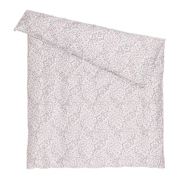 Housse de duvet Lofoten Mauve - Blanc - Textile - 240 x 1 x 240 cm