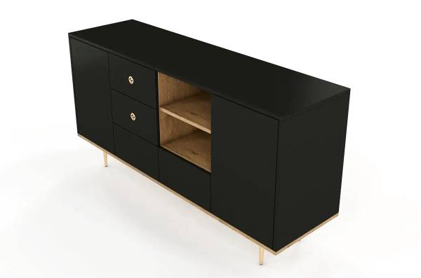 Kommode Harmoni Schwarz