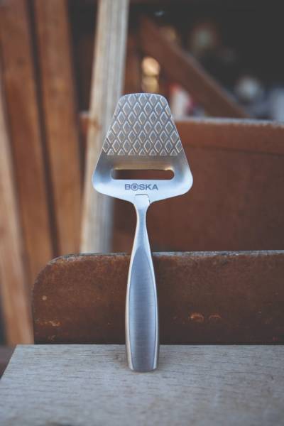 Käseschneider Monaco+ Silber - Metall - 6 x 2 x 22 cm