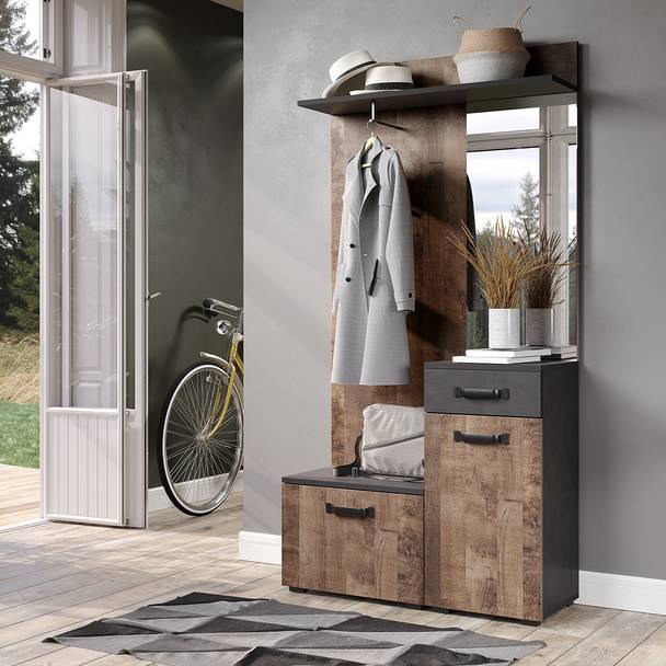 Trendteam Kompakt Garderobe Smile Angebot bei ALDI SÜD