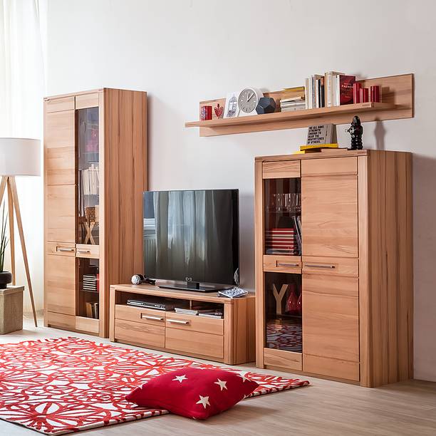 Braune Wohnwände fürs Wohnzimmer online kaufen | home24