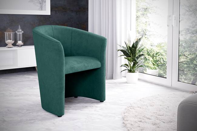 Cocktailsessel Sinclair Blau Microfibra Enza 66 x 75 x 56cm