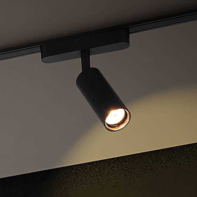 LED Leuchtmittel Luxtrail Typ B Ø 4cm Schwarz/Schwarz