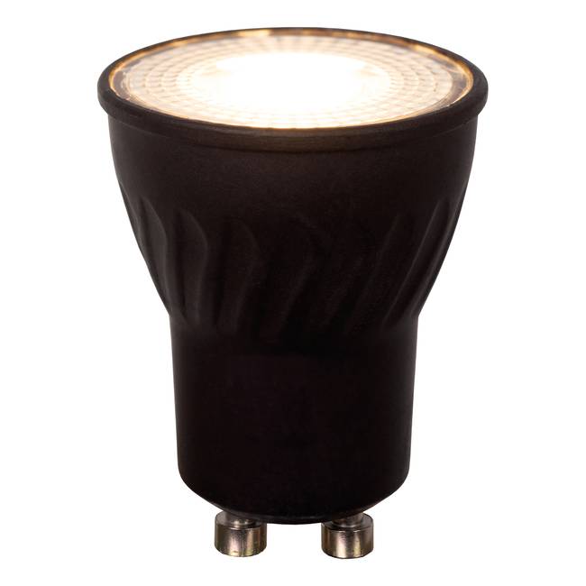 LED Leuchtmittel MR11 Typ B 3 x 4 x 3cm Schwarz/Schwarz