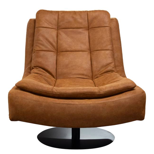 Loungesessel Braun Mischgewebe Bulan 86 x 92 x 97cm