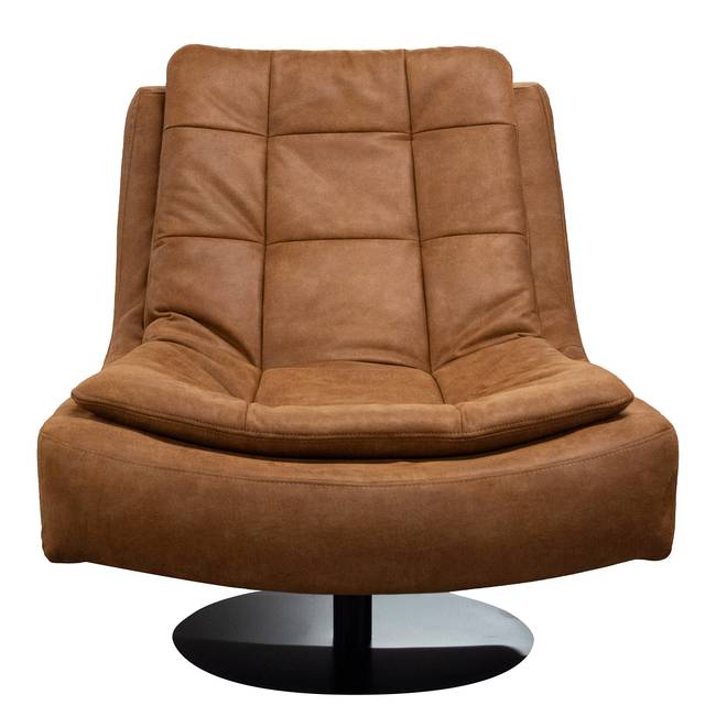 Loungesessel Braun Mischgewebe Bulan 86 x 92 x 97cm