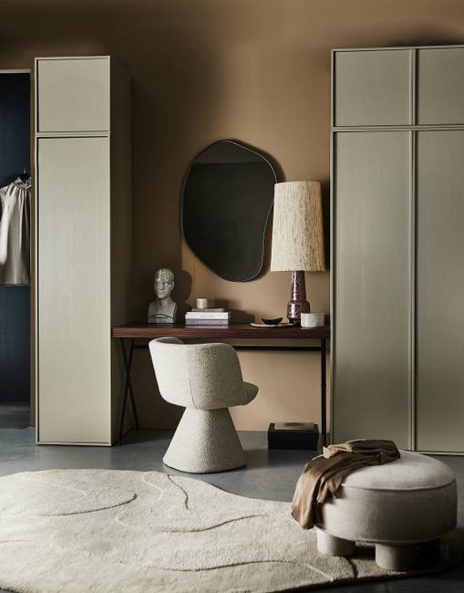 Garderobenbank 100 x 50 x 58cm Beige