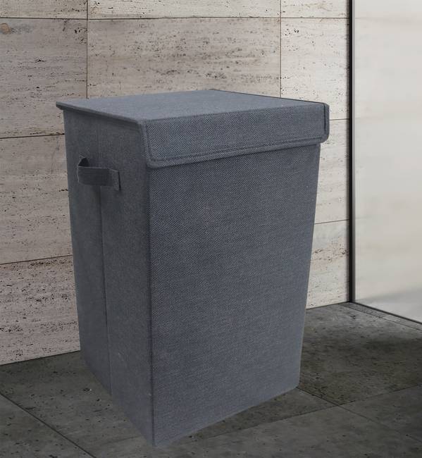 Wäschekorb Dreso 50cm Anthrazit