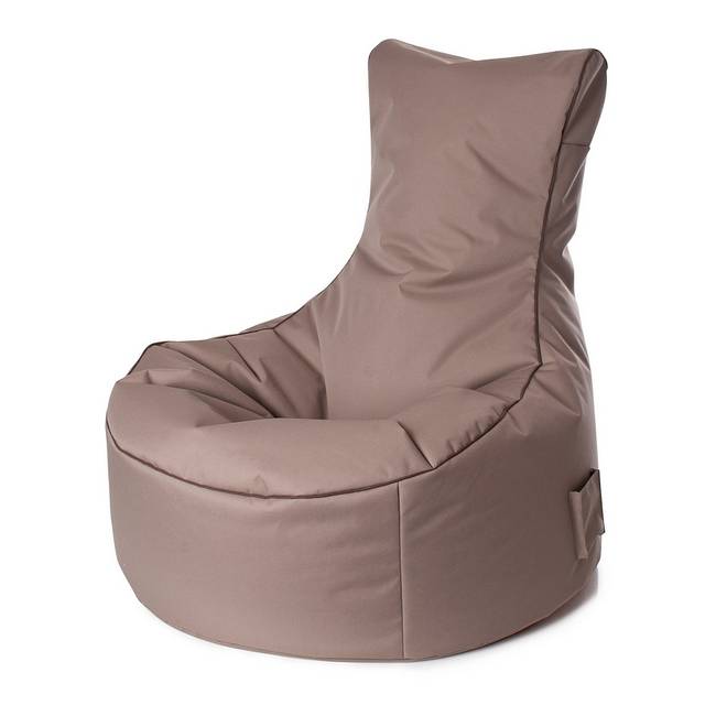 Sitzsack Scuba Swing Beige Polystyrol Füllung Bezug: 100% Polyester 90 x 95 x 65cm