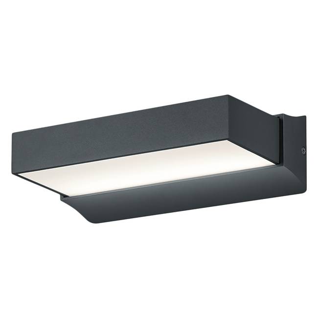 LED-Wandleuchte Cuando I 23 x 7 x 14cm Schwarz