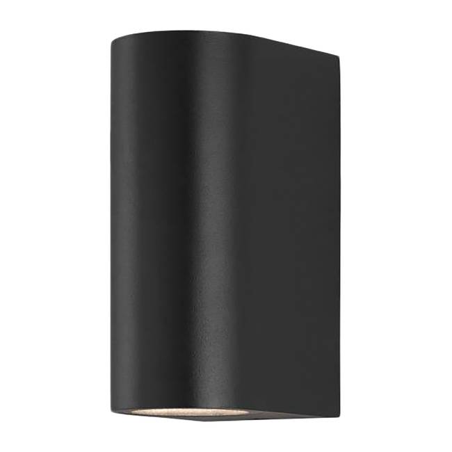 LED-Wandleuchte Asbol 7 x 15 x 10cm Schwarz
