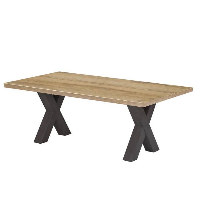 Couchtisch Bridgetown II 120 x 70 cm Braun/Eiche Dekor