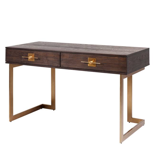 Schreibtisch 138 x 81 x 60cm Braun