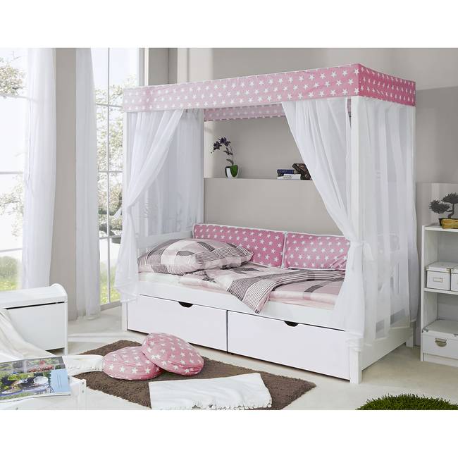 Stern X 90 x 200cm Weiß