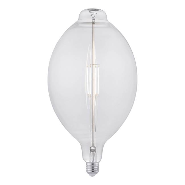 LED-Leuchtmittel DIY XVI 18 x 33 x 18cm Grau/Durchsichtig