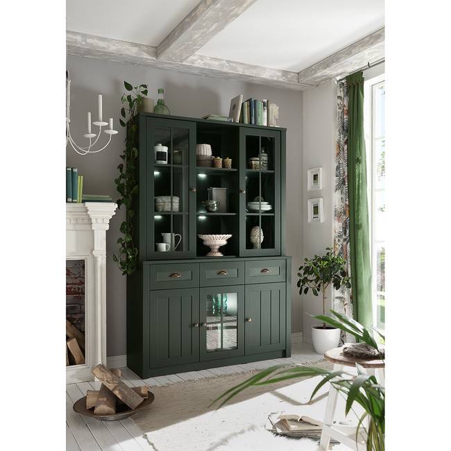 Buffet II 130 x 196 x 43cm Grün