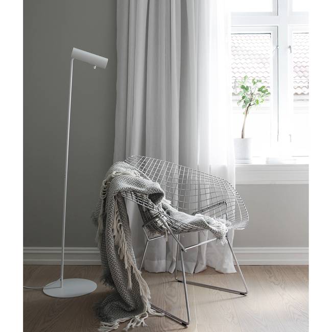 Stehleuchte Mib II 6 x 141 x 30cm Weiß Material: Metall Metallart: Stahl Oberfläche Metall: Lackiert GU10