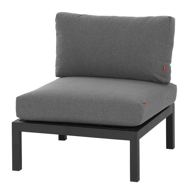 Loungesessel Alvida 70 x 70 x 84cm Grau