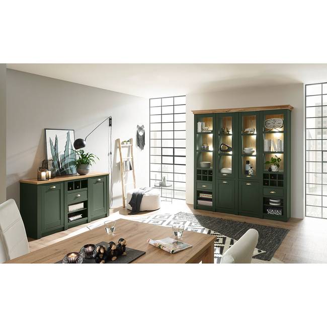 Buffet Cardet 194 x 207 x 45cm Grün