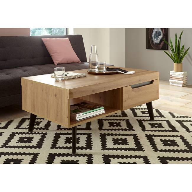 Couchtisch 107 x 46 x 67cm Braun