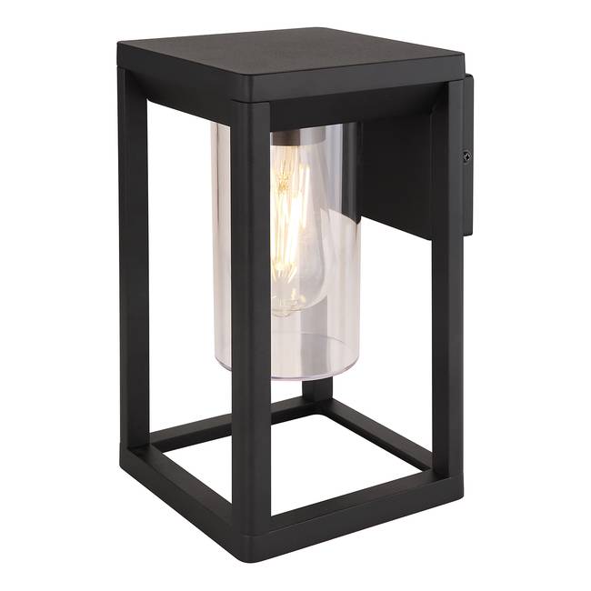 Wandleuchte Candela IV 15 x 27 x 17cm Schwarz