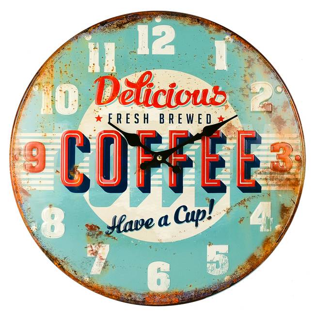 Wanduhr WT 5020 Blechgehäuse Ø 40cm Multicolor