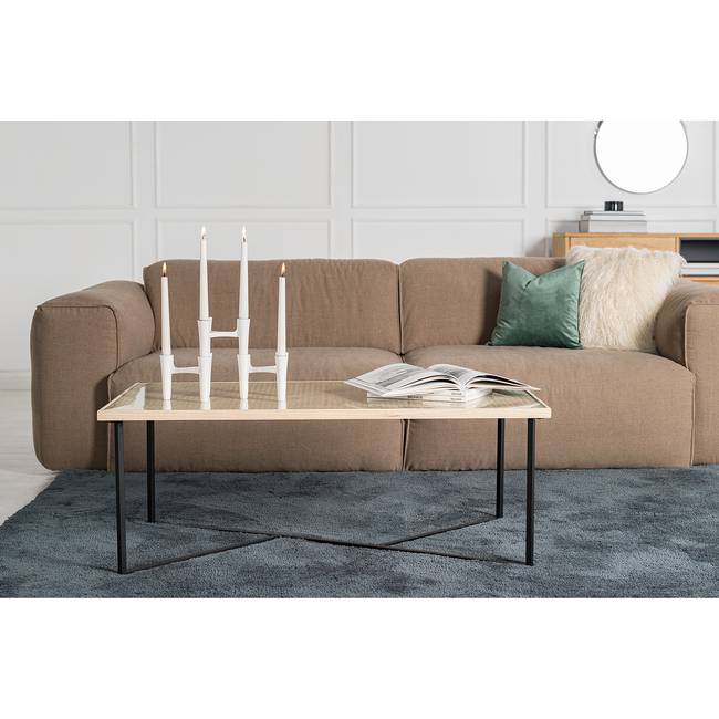 Couchtisch Boissay 106 x 40 x 60cm Braun