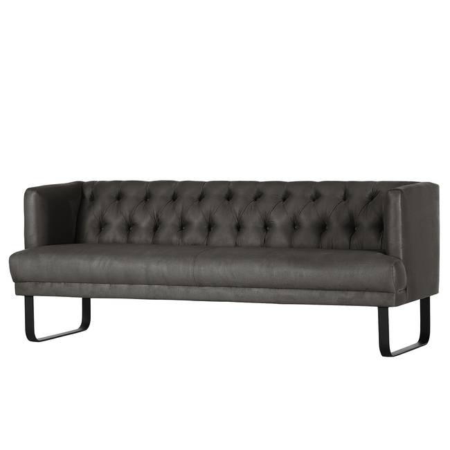 Diningsofa Selda 212cm Grau/Dunkelgrau
