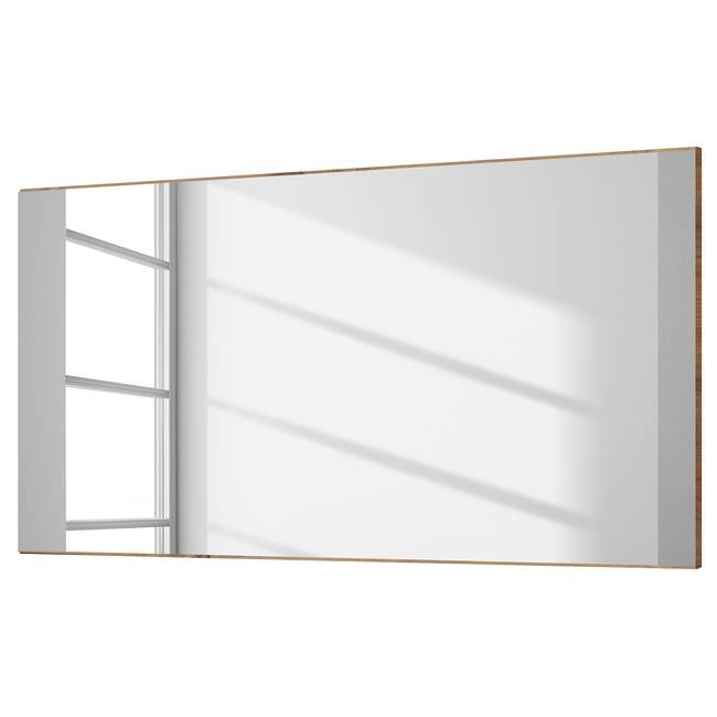 Spiegel 47 x 115 x 4cm Grau/Plankeneiche Dekor Spanplatte, foliert 47 x 115 x 4cm