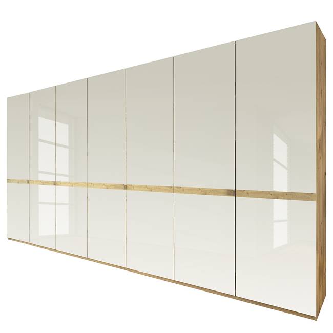 Drehtürenschrank Barcelona I 350 x 236cm Braun