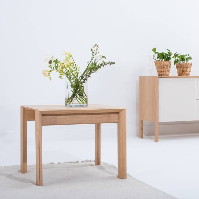 Couchtisch 55cm Braun/Beige