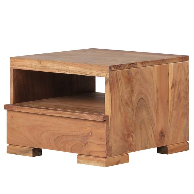 Nachtkommode Laura 40 x 30 x 40cm Braun/Akazie