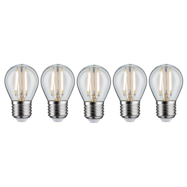 LED-Leuchtmittel Lil 5er-Set 4 x 7 x 4cm Durchsichtig