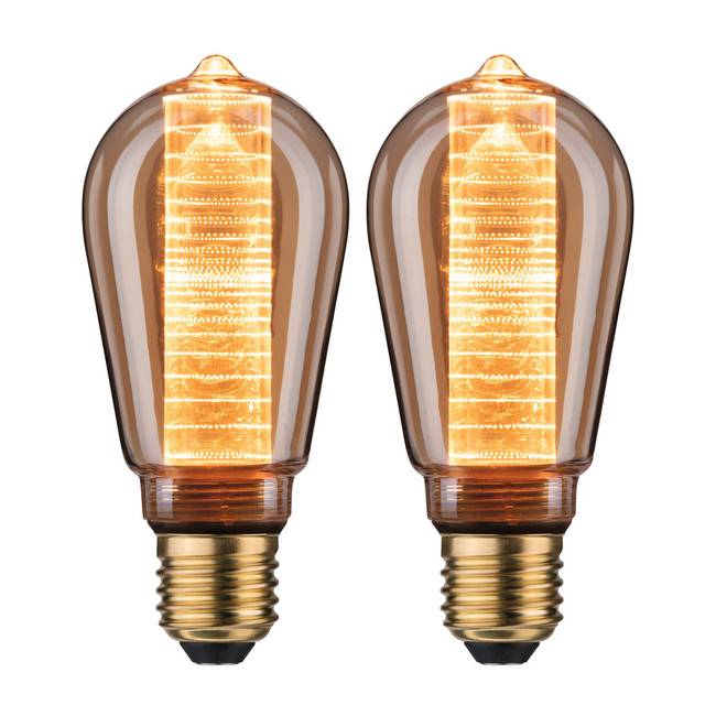LED-Leuchtmittel Denlou 2er-Set 6 x 14 x 6cm Durchsichtig