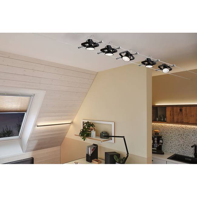 LED-Leuchtmittel Eulo 5 x 4 x 5cm Schwarz