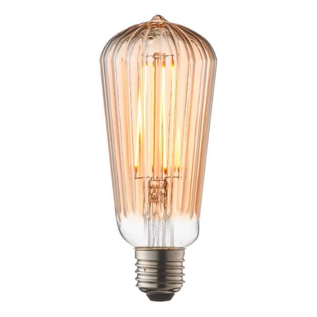 LED-Leuchtmittel Filiam II Ø 6cm Beige