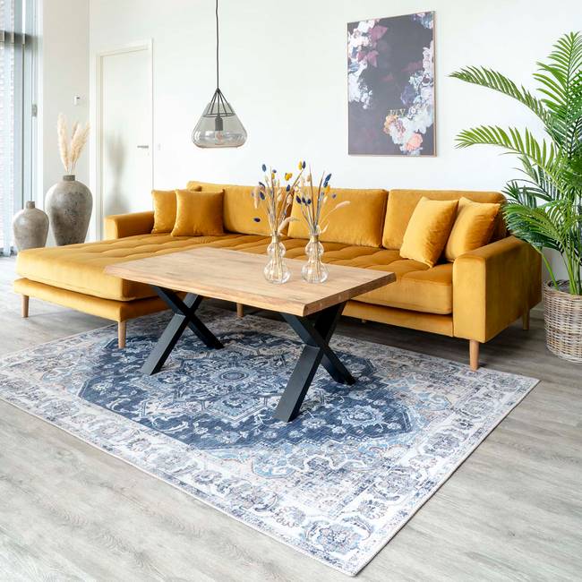 Couchtisch Togo 120 x 50 x 70cm Braun/Eiche