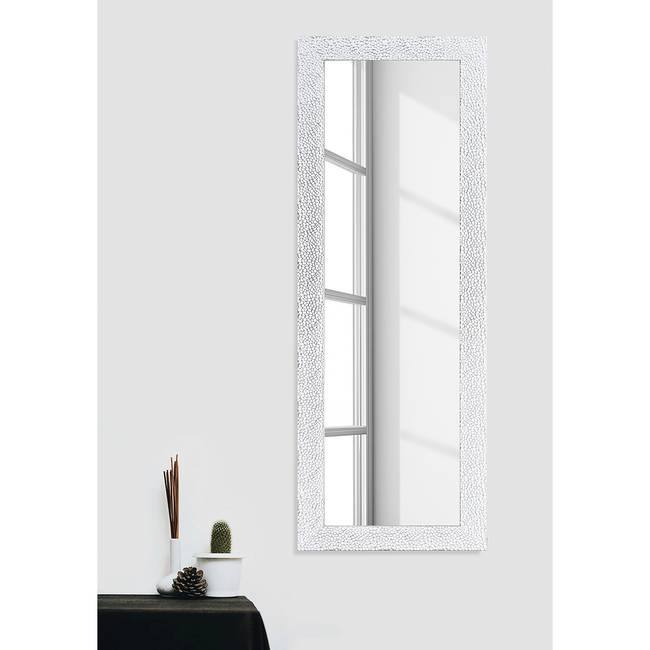 Spiegel Vici I 50 x 150 x 2cm Weiß/Weiß Rahmen: Kunststoff, lackiert 50 x 150 x 2cm