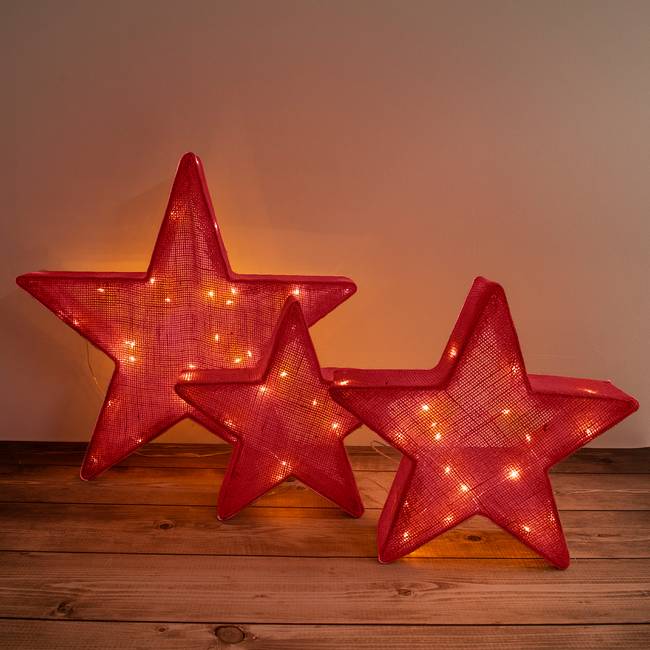 LED-Wandleuchte Maletto 10 x 48 x 50cm Rot