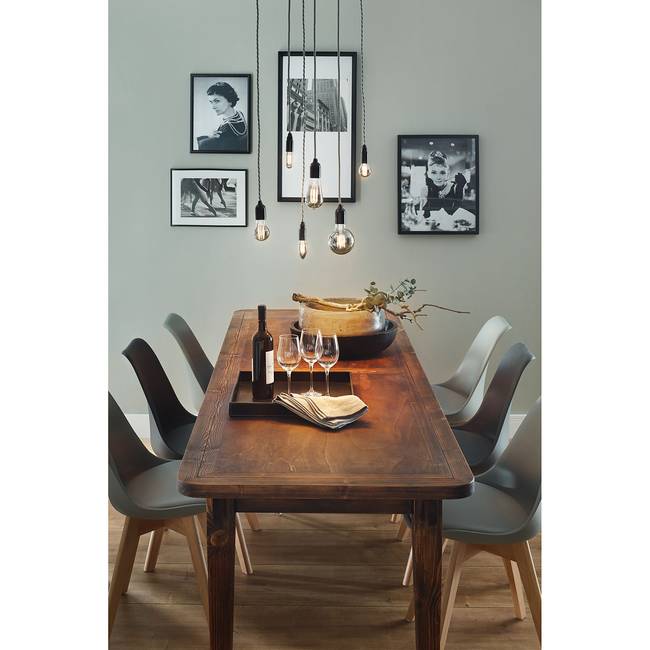 LED-Leuchtmittel Ohio 3 x 10 x 3cm Durchsichtig