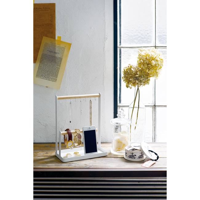 Schmuckständer I 20 x 29 x 11cm Weiß
