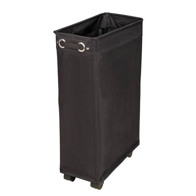 Wäschesammler Corno I 18 x 60 x 40cm Schwarz
