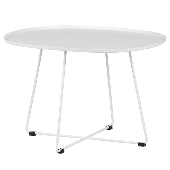 Couchtisch Reeth 70 x 47 x 60cm Weiß