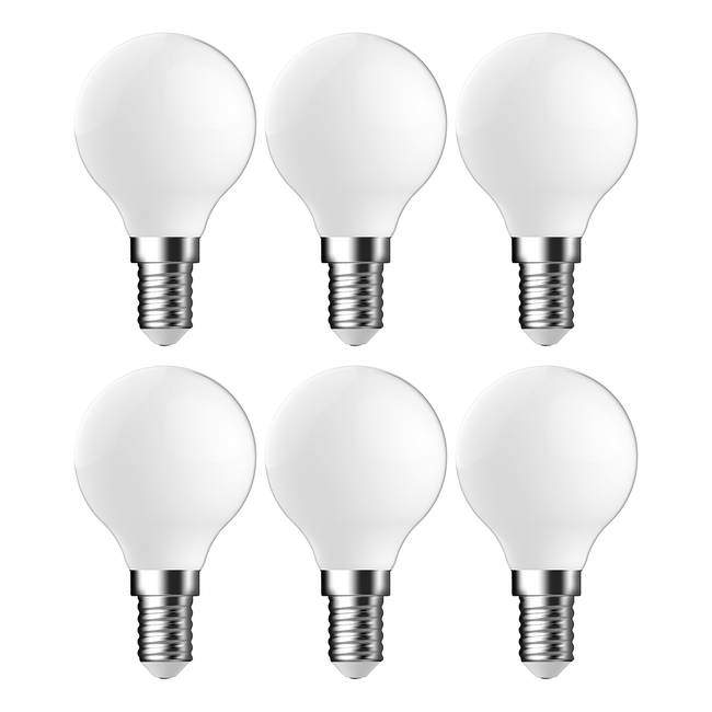 Leuchtmittel Fil VII 6er-Set Ø 0cm Weiß