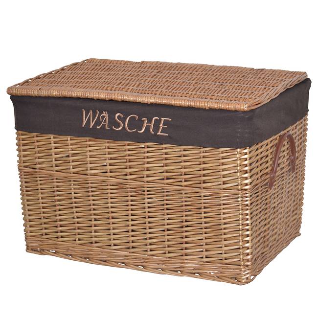 Wäschekorb Lamington 60 x 41 x 42cm Braun