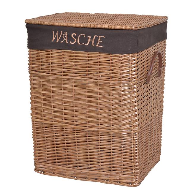 Wäschekorb Lamington I 47 x 61 x 35cm Braun